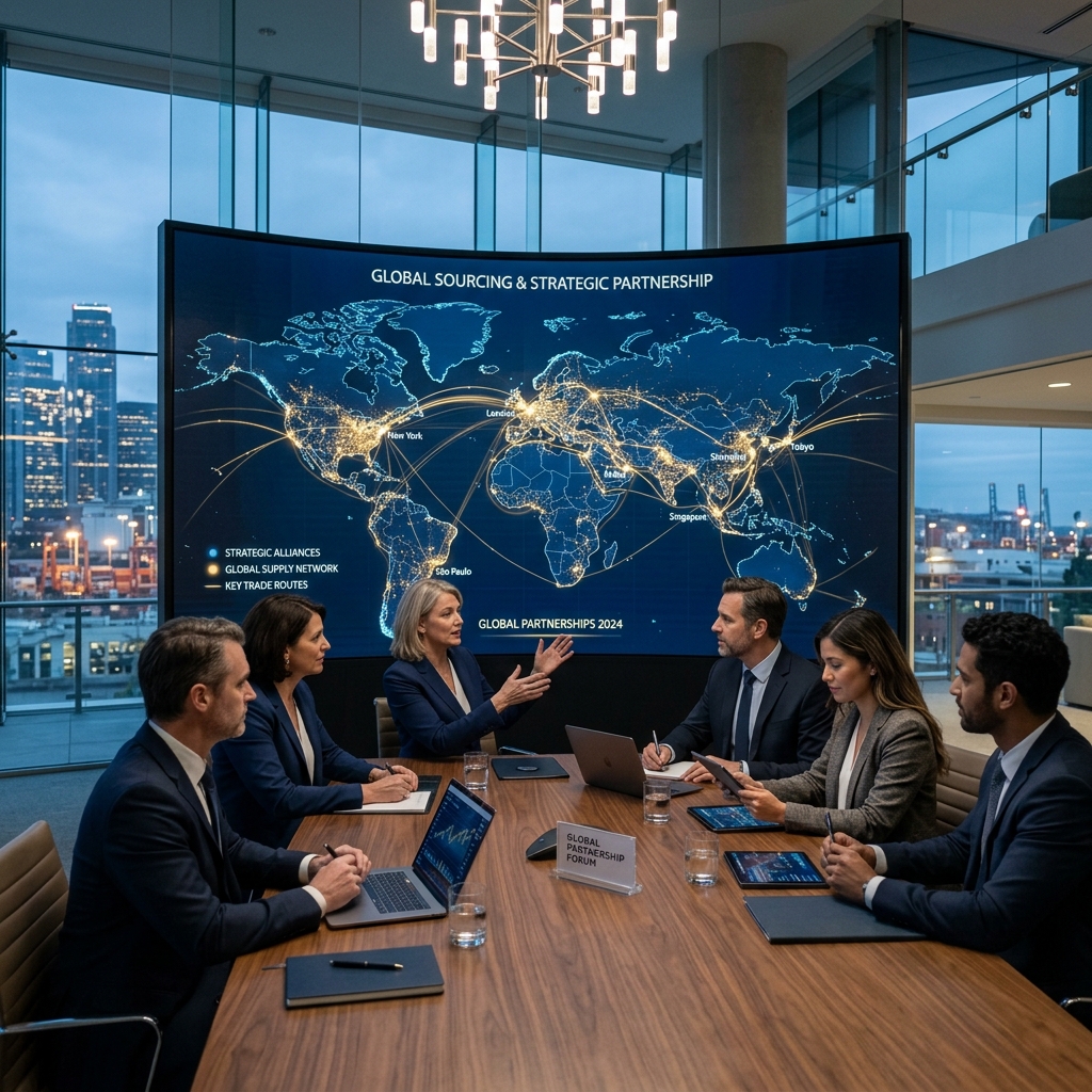 Red global de sourcing